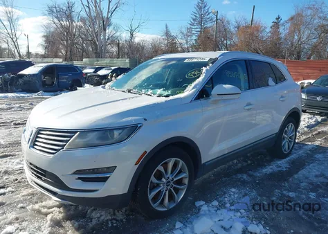 2016 Lincoln Mkc Select z USA, uszkodzony, nr VIN 5LMCJ2D90GUJ12856